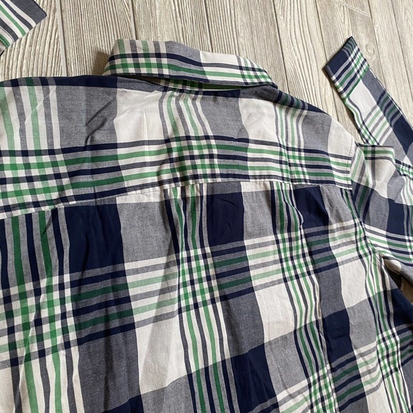 Columbia Notre Dame Fighting Irish LS Button Down Shirt Mens XL Plaid NWT - Picture 9 of 13